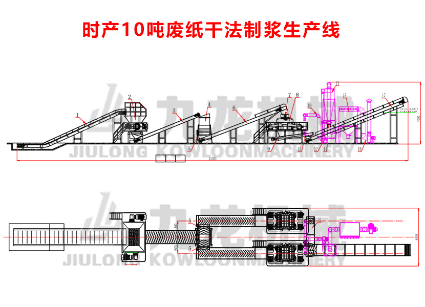 干法廢紙制漿設(shè)備